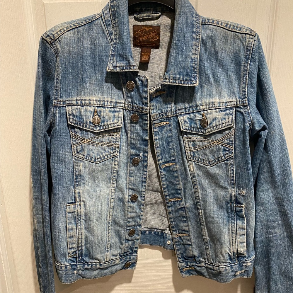 Aeropostale Stylish Blue Denim Jacket